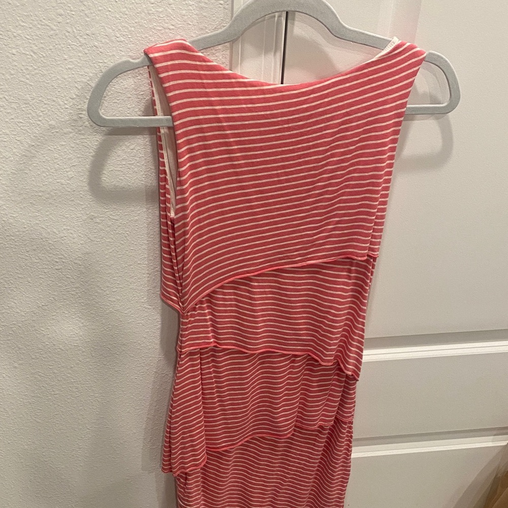 Bailey 44 Pink and White dress